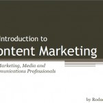 Content Marketing Report cover